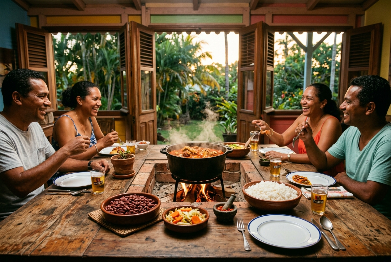 Le goût vrai de La Réunion, dans l’assiette.