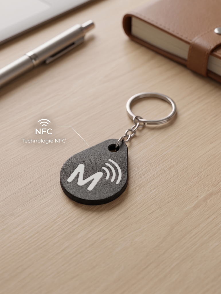 Porte-Clés NFC (Photographe, Facebook, Couleurs)